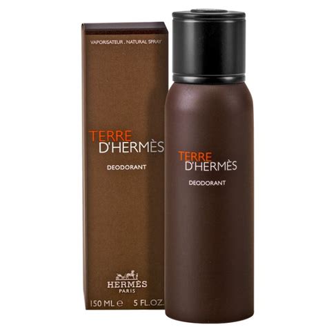 hermes deodorant terre|terre d'hermes deodorant spray.